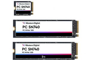 Western Digital представила твердотельные накопители PC SN740 со скоростью чтения до 5150 Мбайт/c
